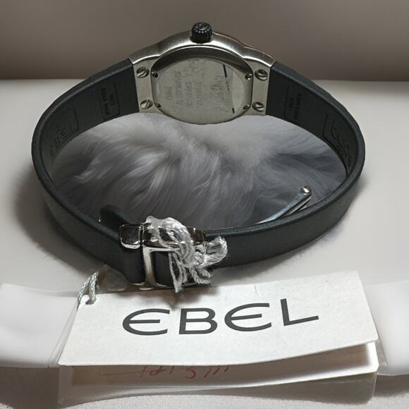 NEW Ebel E-Type Women\'s Watch Steel Quartz 9087C21 Stainless 27503767 w/ORG box main image 4